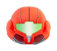 Casco Metroid Samus | Producto oficial de Metroid Prime, peluches grandes de Nintendo, decoración de sala de juegos, regalos para jugadores