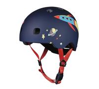 Casco Micro® v2 - Ultraligero 320gr, Luz Seguridad, Casco y Almohadilla Interior de una Sola Pieza (Talla S (48-53 cm), Rocket)