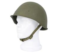 Casco Militar SSh-40 de Estilo Ruso, Casco de Airsoft Steel Tactics, Cascos EMR Verdes de La Segunda Guerra Mundial, Gorra Militar, para Airsoft, Actividades Al Aire Libre, CS y Caza