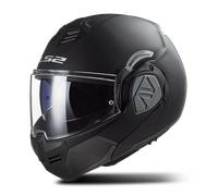 LS2 Helmets Casco de moto modular ADVANT FF906 sólido negro mate 3XL