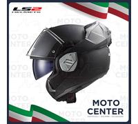 Casco Modular Abierto LS2 FF906 ADVANT Negro Mate Doble Visera Talla L (59-