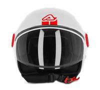 Acerbis Casco Jet Brezza, Blanco, Talla L