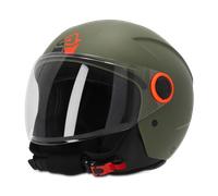 Acerbis Casco Jet Brezza, verde militar, talla XS