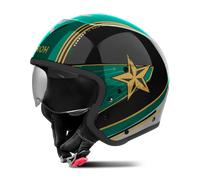 Casco Modular Airoh J 110 Command Verde menta brillanteM Verde menta brillante