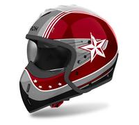 Casco modular Airoh J110 Command rojo brillante S