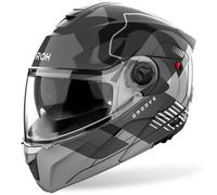 Casco modular Airoh Specktre Groove gris brillante S