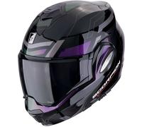 Casco modular de moto SCORPION EXO-TECH EVO CONQUER Negro-Cameleón