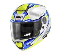 Casco Modular GIVI HPS X.27 Dimension Blanco Azul Amarillo Talla M