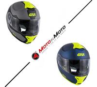 Casco Modular GIVI X21 Challenger Spirit Azul Mate Y Amarillo Talla M