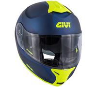Casco Modular Givi X21 Grafica Challenger Spirit Azul Mate Y Amarillo TALLA XS