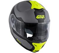 Givi X.21 Challenger Spirit Matt Grey/Black/Yellow S Casco