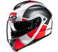 HJC C91N Jyn Casco, Negro/Blanco/Rojo, Talla XS (54/55)