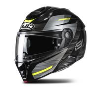 Casco Modular HJC i91 Dusk Negro/Gris/Amarillo FlúorXXL Negro,Gris,Amarillo Flúor