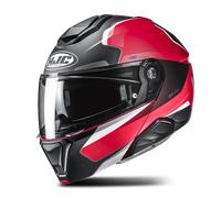 Casco Modular HJC i91 Felio Rojo/NegroL Rojo,Negro