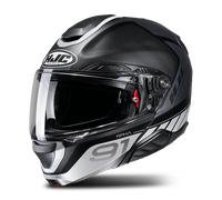 Casco Modular HJC RPHA 91 Rafino Negro/GrisS Negro,Gris