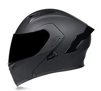 Casco Modular Integrado COKECO, Aprobado por ECE, Antivaho, Transpirable, Negro Mate para Hombres y Mujeres