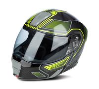 Klim GT1 Expedition Casco de carbono, negro/amarillo neón, Talla S (55/56)