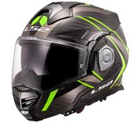 casco modular ls2 ff901 advant x carbon future ii - amarillo fluor XS