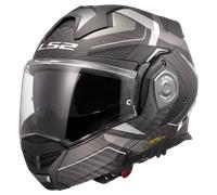 Casco LS2 FF901 Advant X C Horizon Mate-Plata y gris XS