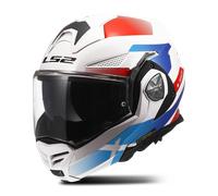 LS2, Casco Moto Modular ADVANT X NOVA White Blue Red, XS