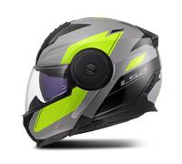 LS2 FF902 Scope II Duria Casco, gris-amarillo, tamaño 3XL para Hombres