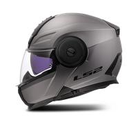 LS2 FF902 Scope II Casco, Mate de titanio, Talla XS (53/54)