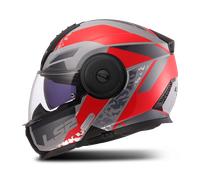 Casco Modular LS2 FF902 Scope II Gris/RojoXL Gris,Rojo
