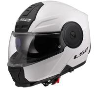 casco modular ls2 ff902 scope ii solid - blanco XS