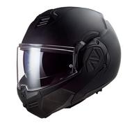 casco modular ls2 ff906 advant solid + intercom ls2-4x - negro mate S