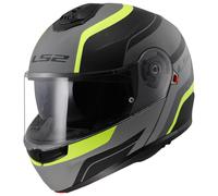 Casco Modular LS2 FF908 Strobe II Monza Negro H-V Amarillo mate XXL