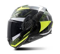 LS2, Casco Moto Modular ADVANT II ASTRAL H-V Yellow, XL