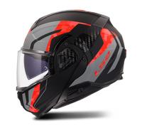 Casco Modular LS2 FF910 Advant II Glide Negro/Gris/RojoXXS Negro,Gris,Rojo