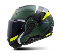 LS2 FF910 Advant II Triple Casco, verde, tamaño XS para Hombres