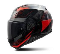 LS2 Helmets Casco modular FF910 Advant II Astral Rojo XL
