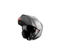 Casco Modular MT Genesis SV Solid A12 Nardo Grey | Casco Modular para Hombre | Transpirable y Lavable | Homologado ECE 22.06 & Dot | Talla L