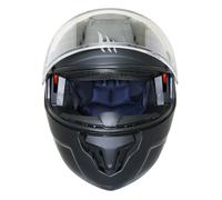Casco de moto MT Atom negro mate liquidación XS