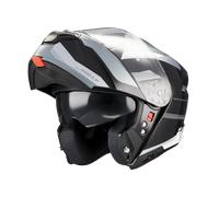 Casco Modular Genesis Raccoon Gris/ Negro Brillo MT Helmets