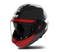 Casco Modular Nolan N-120-1 Blocco Gris Lava/Negro/Rojo MateS Gris Lava,Negro,Rojo Mate
