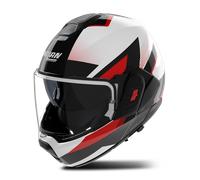 Nolan N120-1 Ciclone Casco, Negro/Blanco/Rojo, Talla M (58)