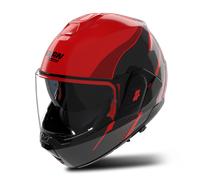 Casco Modular Nolan N-120-1 Fluente Rojo/Negro/Rojo Visceral BrillanteM Rojo,Negro,Rojo Visceral Brillante