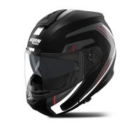 NOLAN Cascos N100-6 Radiante Black / Silver / Red Matte XL