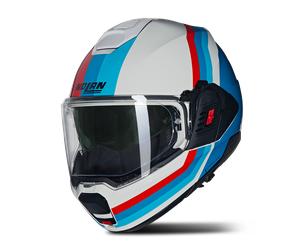 Casco Modular Nolan N120-1 Blanco/Azul/Rojo3XL Blanco,Azul,Rojo