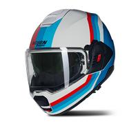 Casco Modular Nolan N120-1 Blanco/Azul/RojoS Blanco,Azul,Rojo