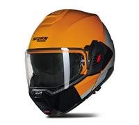 Casco Modular Nolan N120-1 Naranja/Gris/NegroM Naranja,Gris,Negro