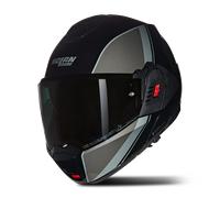 Casco Modular Nolan N120-1 Negro/Gris/Plateado3XL Negro,Gris,Plateado