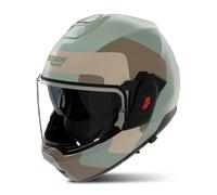 Casco Modular Nolan N120-1 Omocromo Verde Gris/Marrón/Arena MateXXL Verde Gris,Marrón,Arena Mate