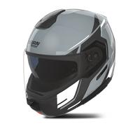 Casco Modular Nolan N90-3 06 Sincrono Gris/Negro/Blanco BrillanteL Gris,Negro,Blanco Brillante