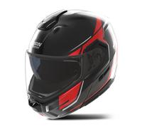 Casco Modular Nolan N90-3 06 Sincrono Negro/Rojo/Blanco MetalXL Negro,Rojo,Blanco Metal