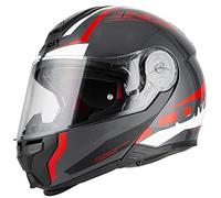 Casco Modular NZI Combi 2 Duo Shock Rojo (M)