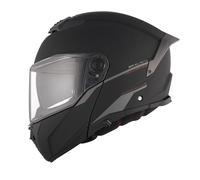 Casco modular para motocicleta MT Atom 2 SV Solid A1 - NEGRO MATE